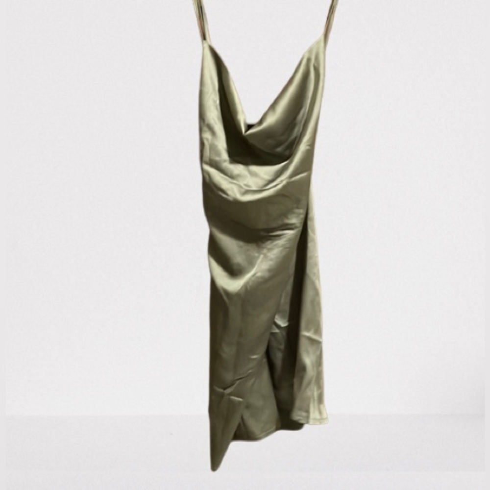 Pretty Little Thing cowl neck slip dress!!
